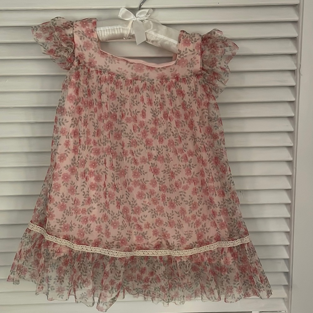 Zara tulle flower dress